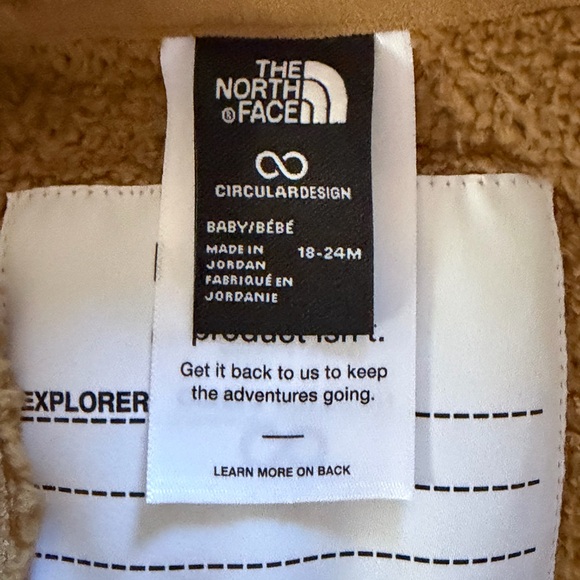 The North Face Baby Campshire One-Piece
18-24M NWT Brown - Picture 6 of 7